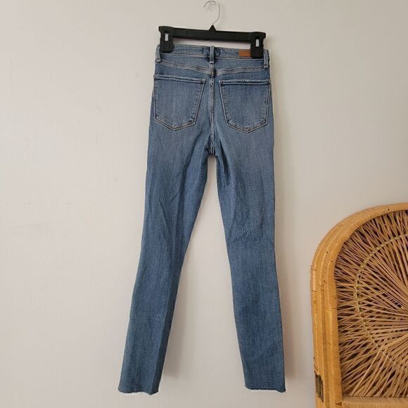 Abercrombie & Fitch Simone High Rise Super Skinny Jeans Distressed 25/0S - Picture 6 of 10